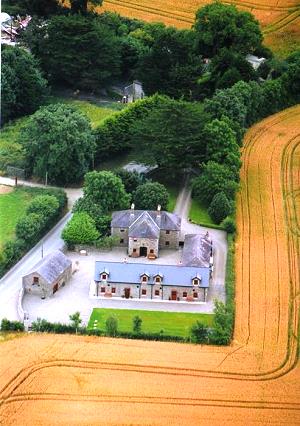 Aerial View of Drummeenagh Cottages